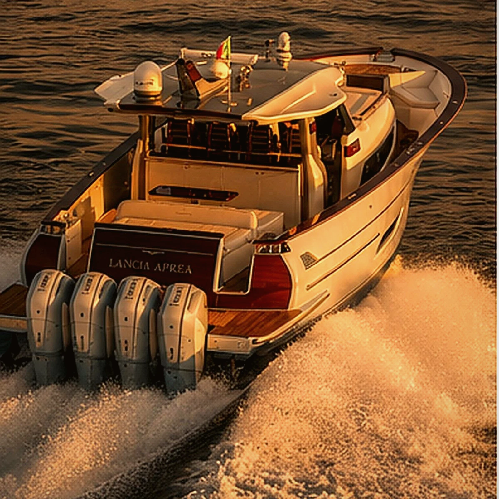 Aprea yacht underway
